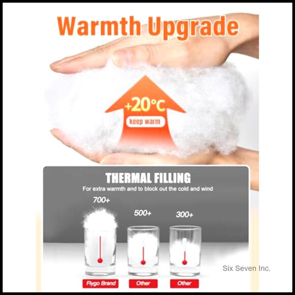 Cropped Puffer Jacket Quilted Lightweight Oversized Winter Outerwear with - Picture 4 of 7